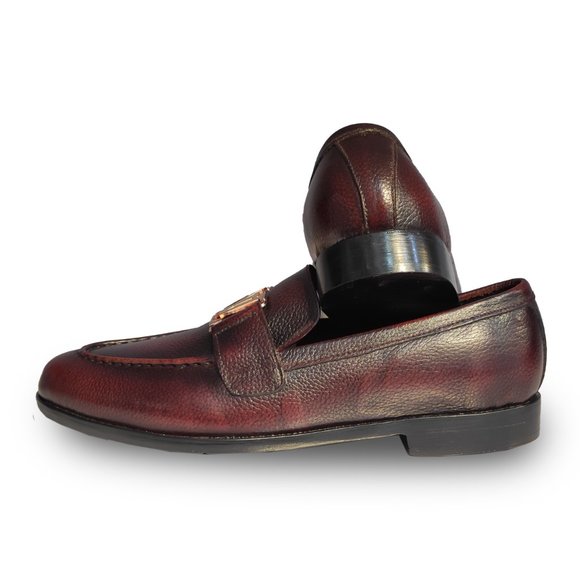 Bashwood Handmade Cow Leather Loafers For Men